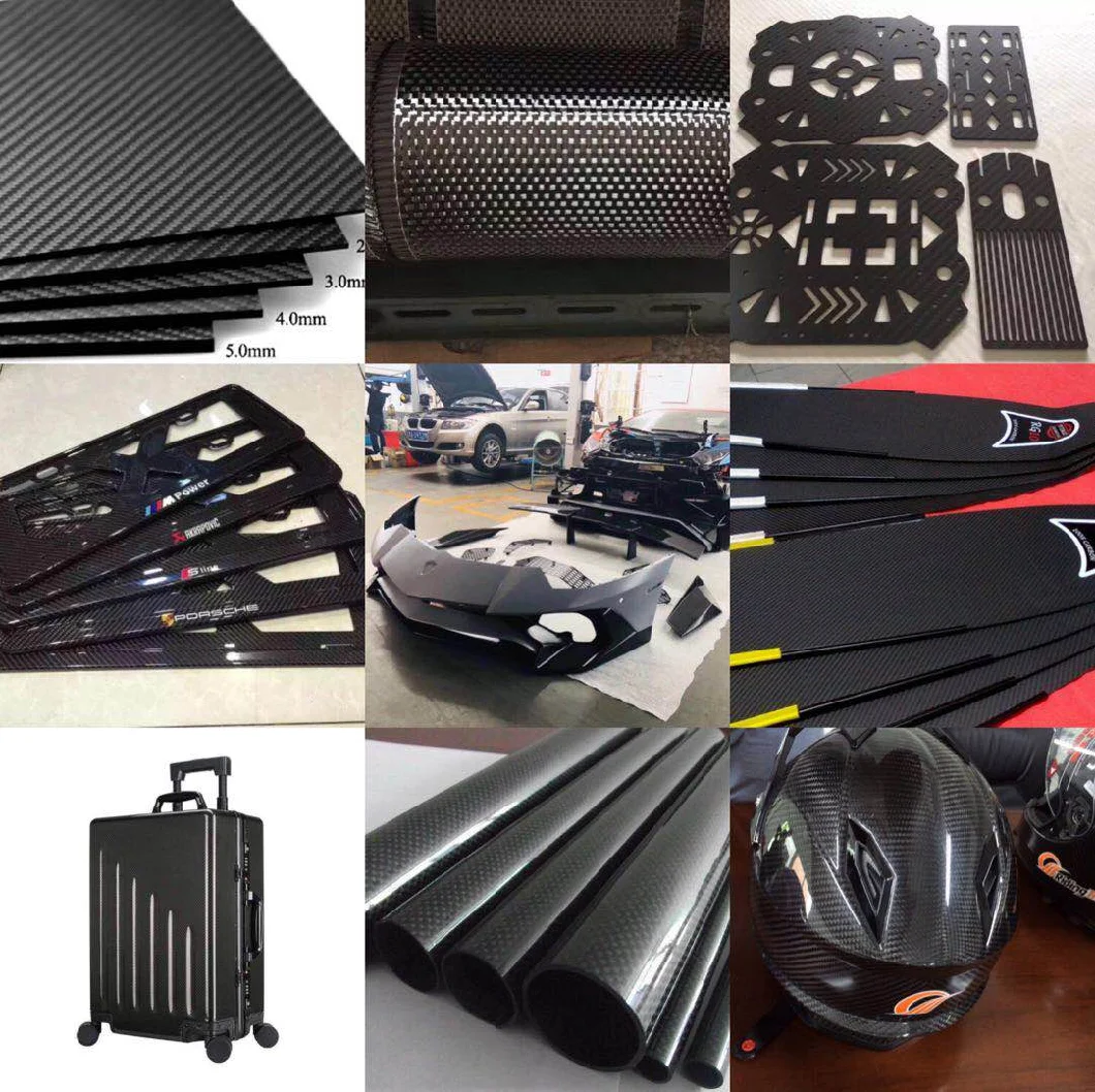 China Factory Wholesale CNC Cutting High Strength Carbon Fiber Sheet with Good Price