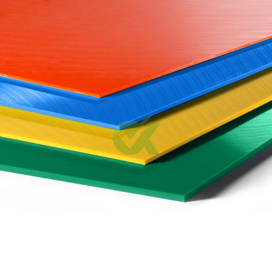 Anti-UV 4X8 2-25mm strukturiert/glatt, kundenspezifische Farbe HDPE-Plattenfabrik Sandwich-Kunststoffplatte UHMWPE PE-Plattenpreis