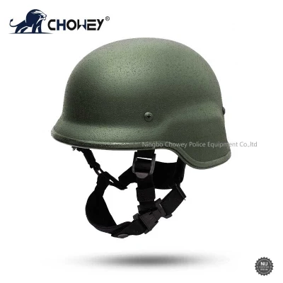 Pasgt Ballistischer Helm Nij Iiia Kugelsicherer Helm Aramid Grün